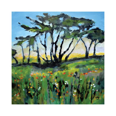 Green Field by Kip Decker - Wrapped Canvas Painting