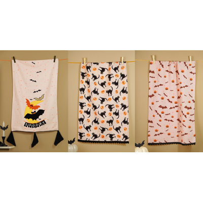 The Haunted Hues Artisan Kitchen Tea Towel Set of 3