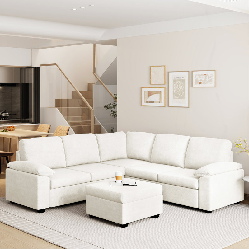 Ensemble de canapé modulaire en velours 84 * 84 "