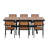 U_Style Experience Outdoor Dining Freedom With A Flexible Set Including Six Chairs And A Table That Extends From 62.9 To 82.6 Inches For Personalized Arrangements-782013316