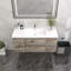 Ensemble de meuble-lavabo mural simple l 48 "Séoul-88387582