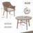 Outdoor 4-person Dining Set With Unbrella Hole