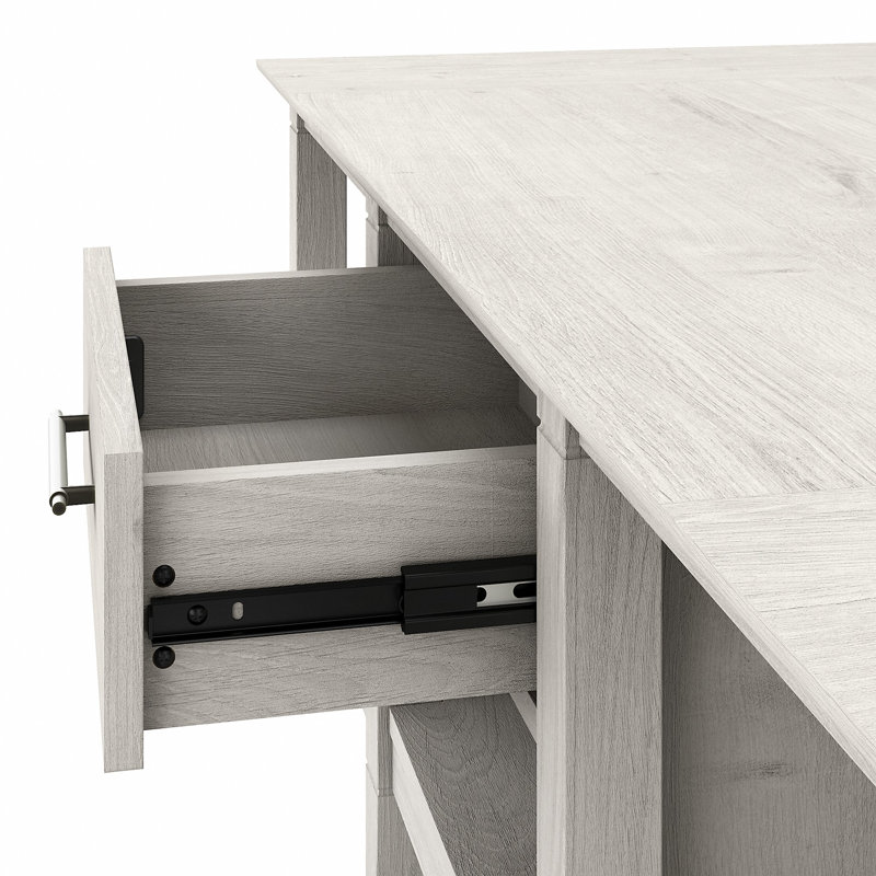 Ensemble de tables basses 5 pièces Kaionna, Chêne blanc lin