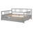 Daybed Wood Bed With Twin Size Trundle