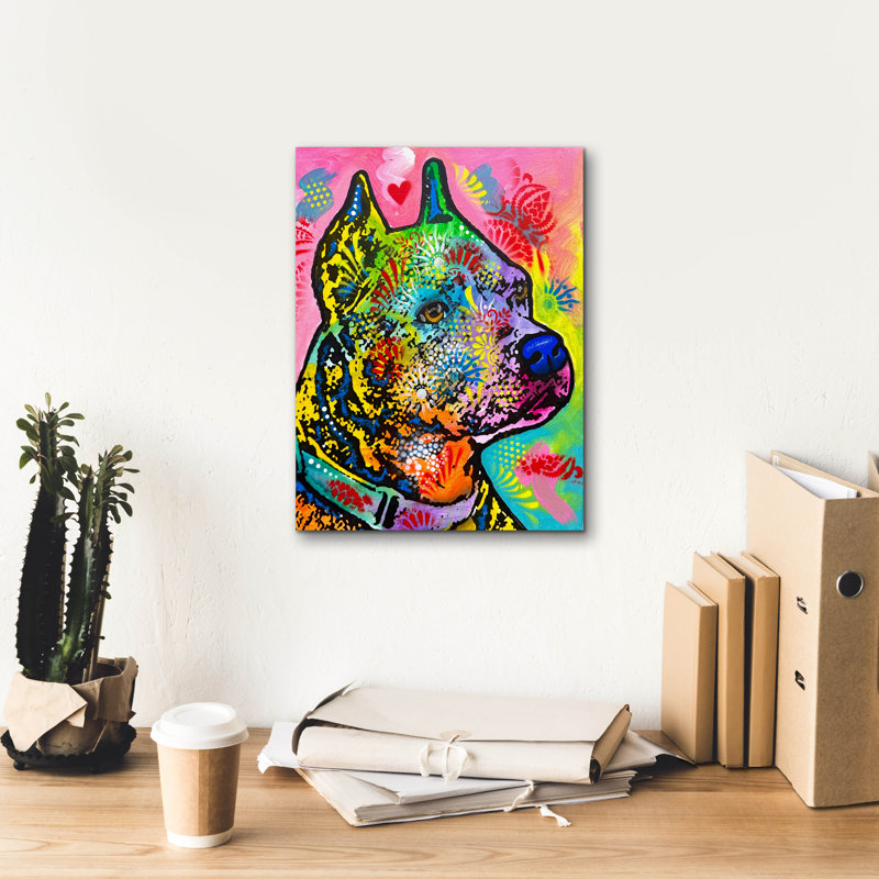 «Did That Tree Just Wave At Me» par Dean Russo, art mural sur toile, H 16 po x l 12 po x P 0,75 po