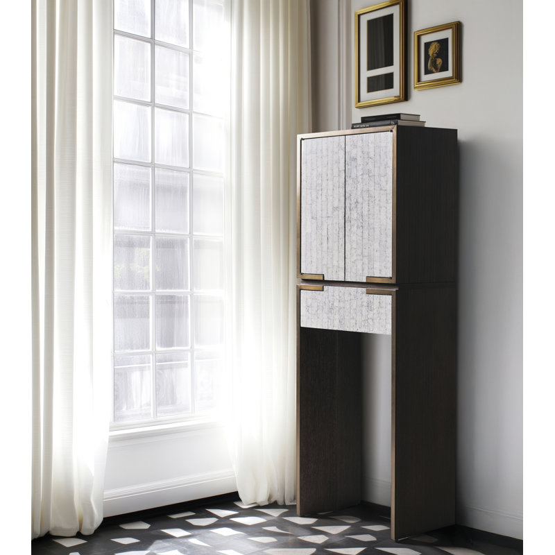 JC Modern Solid Wood Accent Cabinet