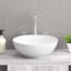 Belfry Bathroom Youssoufia 28mm L x 28mm W Ceramic Circular Sink-1118985631