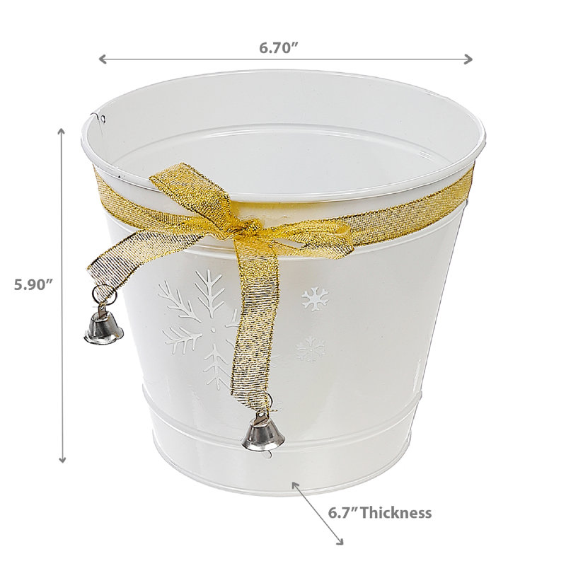 Metal Pot Planter
