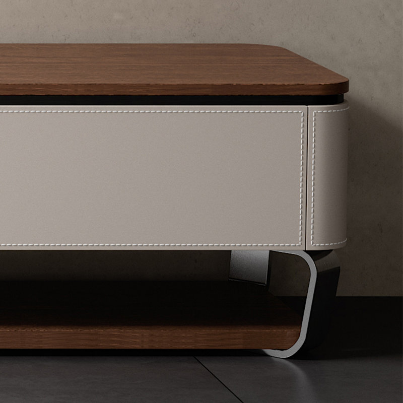 Meuble télé de style rétro avancé, 78.74"