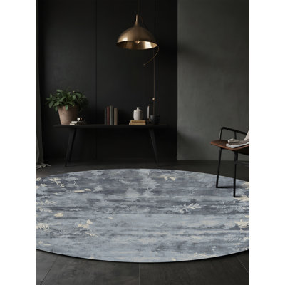 Tapis gris lavable à la machine