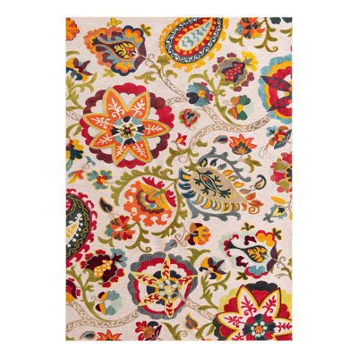 Bungalow Rose Nahla Caimin Indoor/Outdoor Area Rug