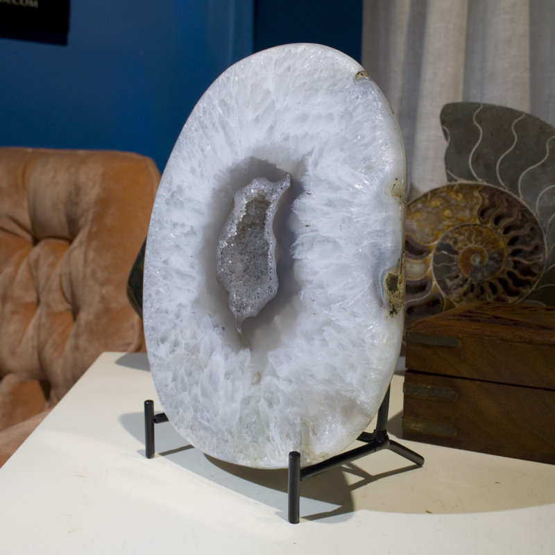 Polished Brazilian Agate with Stand
