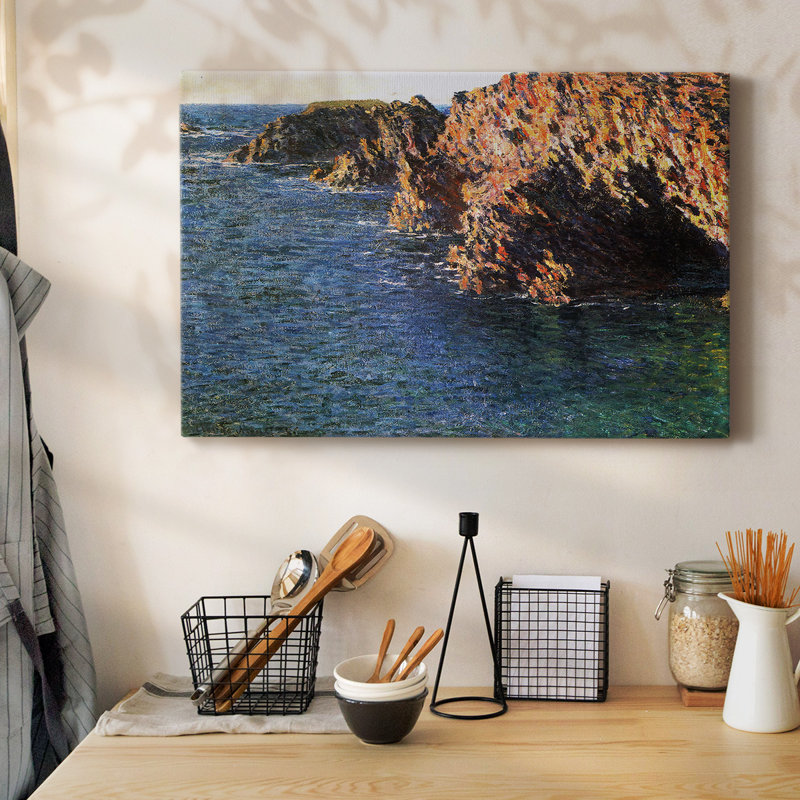 Toile tendue The Grotto of Port-Gallery, H 12 po x l 18 po