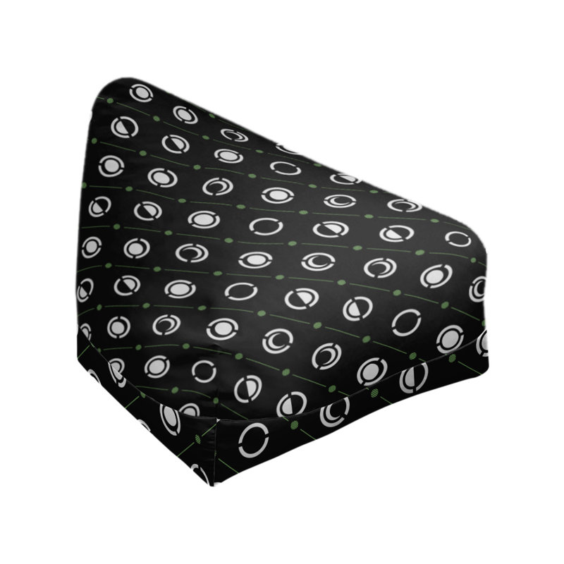 Housse de sac de pois, Vert, H 27 po x l 30 po x P 25 po, Pas de bourre