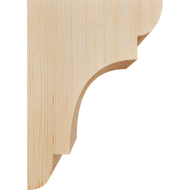 New Brighton Corbel, H 14 po x l 5,5 po x P 10 po, Sapin de Douglas, Lisse