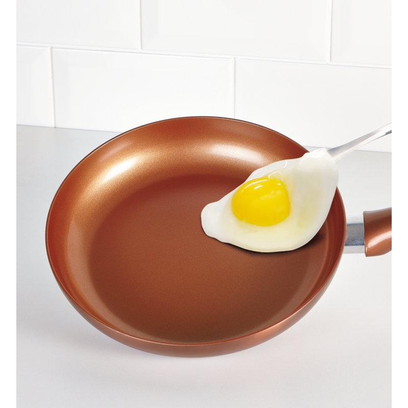 Symple Stuff Dorthea 5 Piece Copper Non Stick Cookware Set
