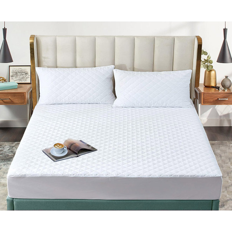 Vivanco Waterproof Fitted Mattress Protector Mattress Protector Case Pack, Twin