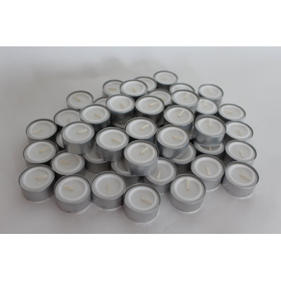 Ensemble de bougies chauffe-plat 50 pièces Tealights