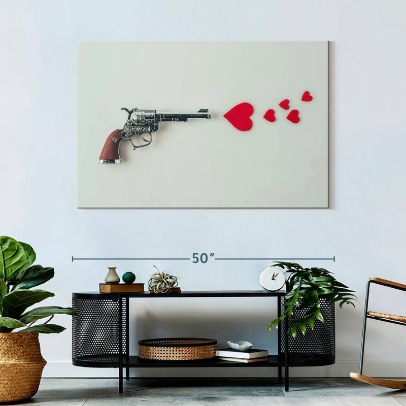 Kill With Love, 32" H x 48" W