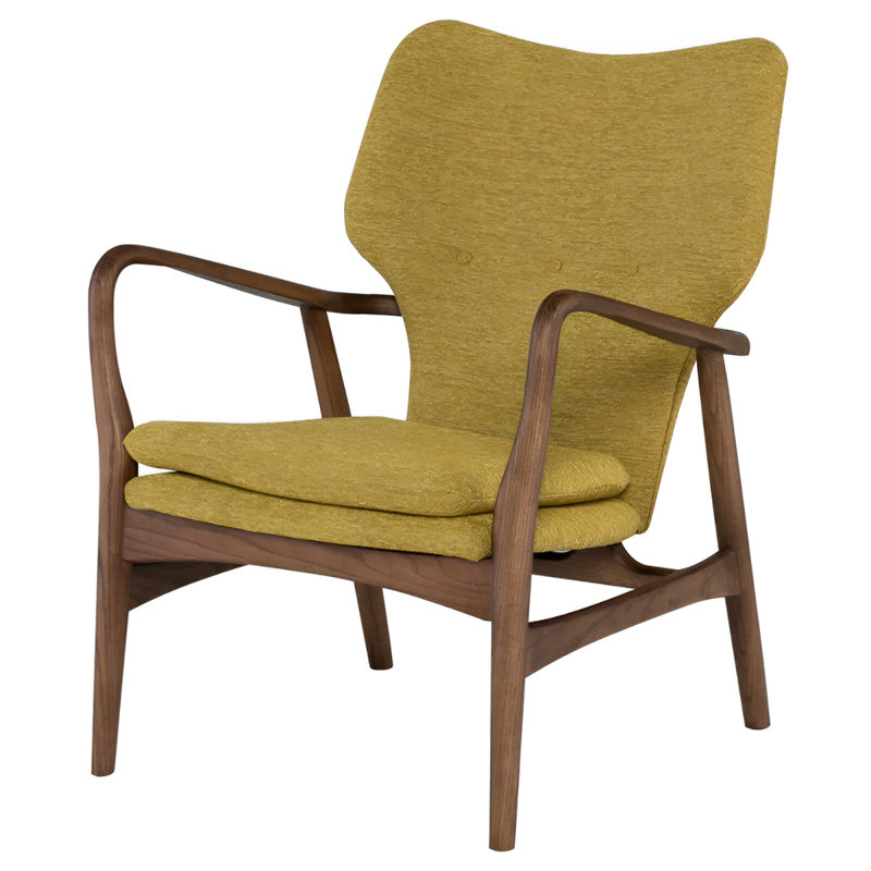 Chaise longue Patrik, Vert
