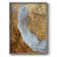 ABSTRACT Series Cxxxi, reproduction encadrée - bois massif-516087530