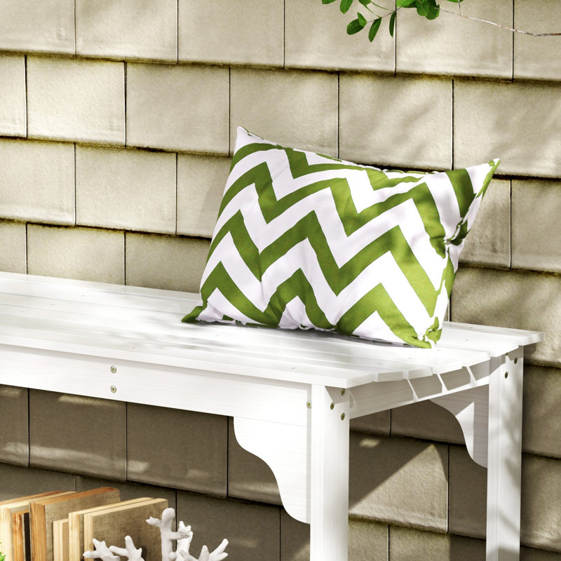 Banc de jardin en bois Outsunny, Blanc
