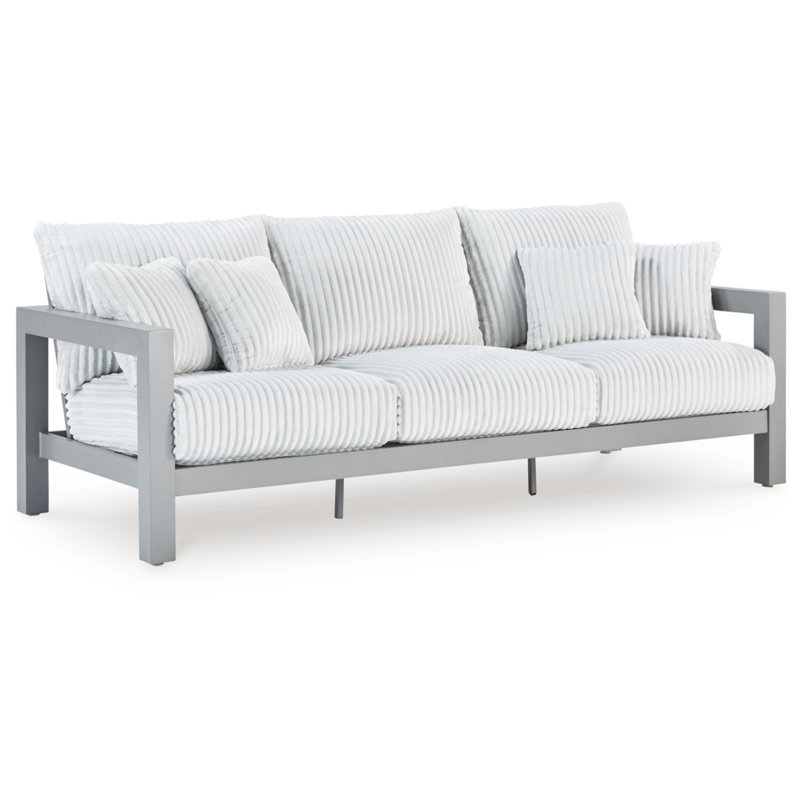 Canapé d'extérieur avec coussin Allister