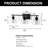 3 - Light Cone Vanity Light