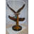 Cielito Two Eagles Fighting on Fish Bronze Statue -  Size: 33"L x 28"W x 42"H.