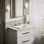 Archer® Vitreous China Rectangular Drop-In Bathroom Sink with Overflow-1019974139-1028228901