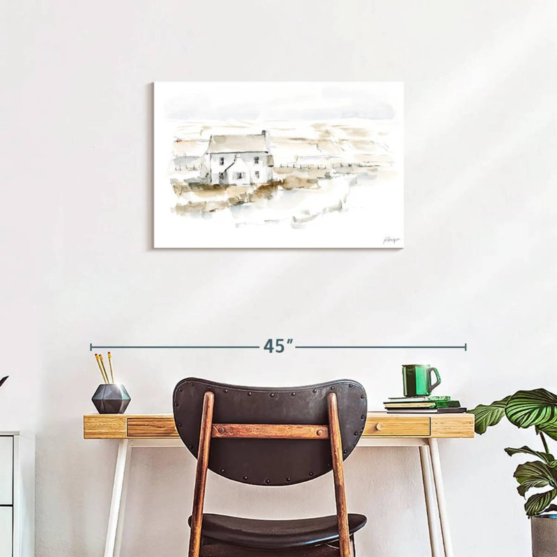Lilie Neutral Farmhouse I, 20" H x 30" W