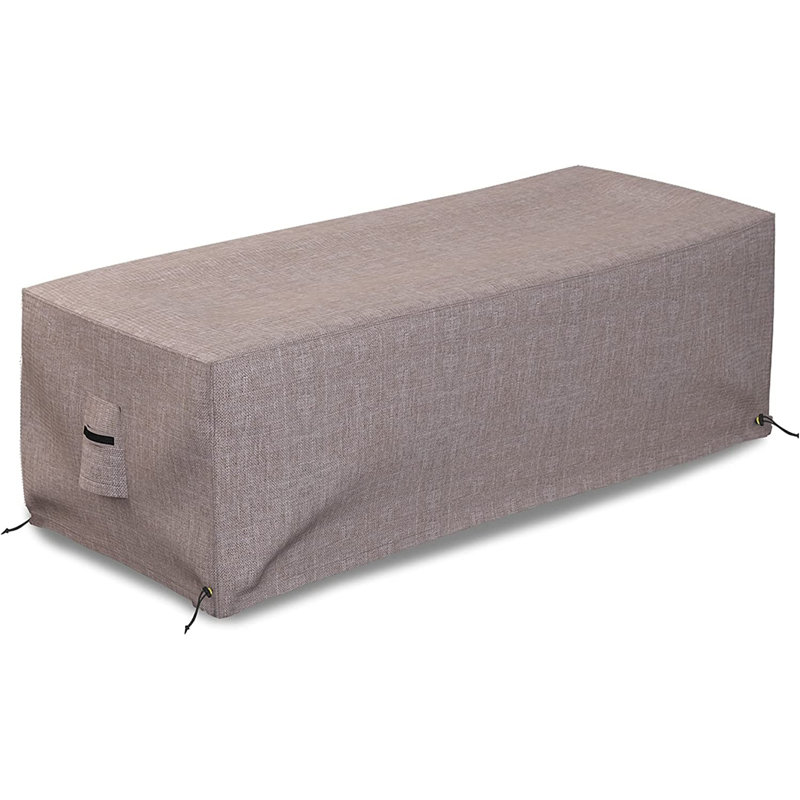 Heavy Duty Multipurpose Outdoor Rectangle Fire Pit Cover, Durable & UV Resistant Patio Waterproof Cover in Multiple Sizes Suitable For LAUREAN AEGEAN  Belle