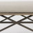 Carci Polyester Upholstered Bench