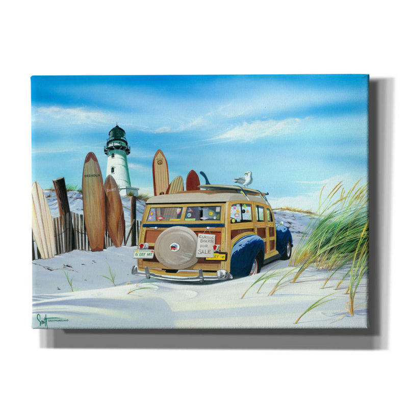 «Gday Mate» par Scott Westmoreland, art mural sur toile, H 12 po x l 16 po x P 0,75 po