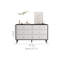 Commode de style crème en pin