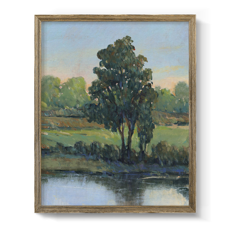 Arizona, Pas de tapis, Toile avec cadre noyer