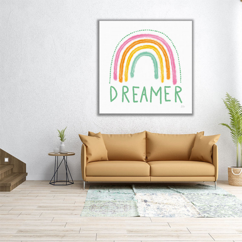Rêveur - reproduction d'art sur toile, H 20 po x l 20 po