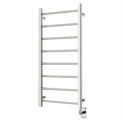 Chauffe-serviettes Artos MR12060W-PN Ryton, nickel poli câblé 47 po x 24 po