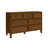 Knighten 55.9" W 7-Drawer Wood Dresser-535490977