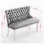 Banc de salle à manger capitonné en velours l 22,7 po x P 45,6 po x H 35,2 po A&A Furniture