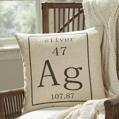  Indoor 18" Throw Pillow Cover