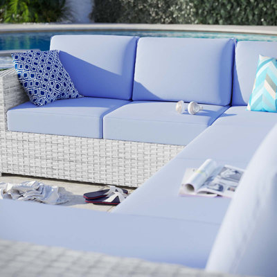 Convene 5-Piece Outdoor Patio Sectional Set