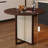 Walnut Round Solid Wood Dining table-1945318533
