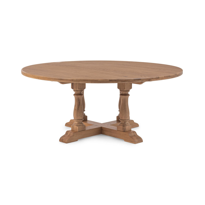 Marina Oak Wood Dining Table