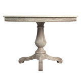 Danielle 44" Round Pedestal Marble top Dining Table