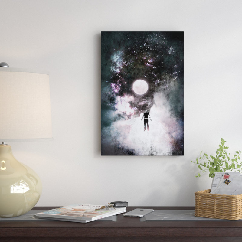 « elevation », reproduction d’art sur toile tendue, H 18 po x l 12 po x P 1,5 po, Toile tendue, Pas de tapis