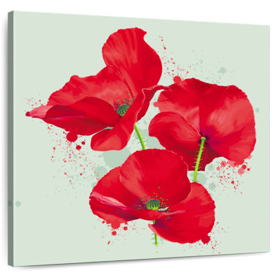 Coquelicots cramoisis