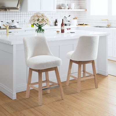 Tabouret de comptoir pivotant 26 po Breann