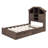 Abdella Panel Headboard Design Bed with Drawers-655377976