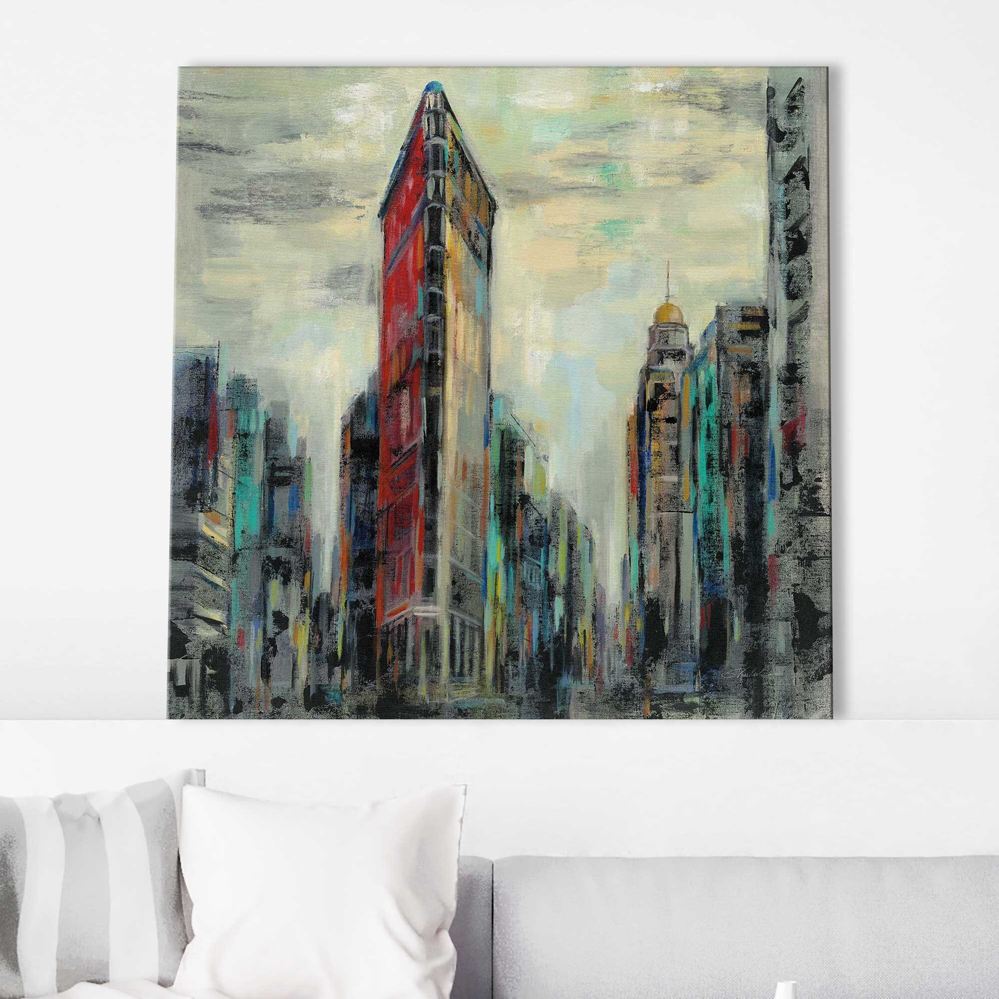 Flatiron building outlet painting